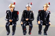 Micarola M101 1/43 3 Sitting Firefighter Figures for Citroen C4 Kegresse 1st Sec