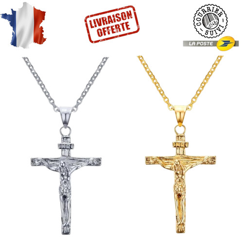 Pendentif croix chrétienne - pendentif,