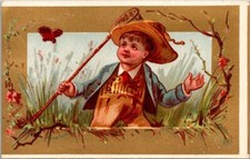 *49049 Chromo  " Dos Blanc "