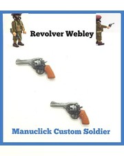 2 x REVOLVER WEBLEY MK IV ARME