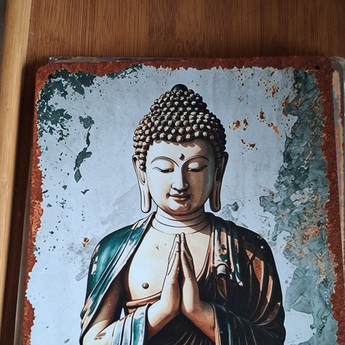 Plaque murale bouddha - bouddha, mains