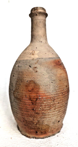 Poterie bouteille grès vase - grès,