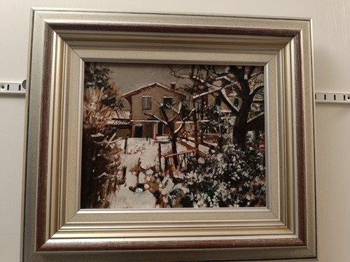 Huile sur toile signée - , de