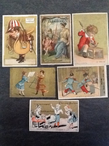 Lot chromos dorure - 6,