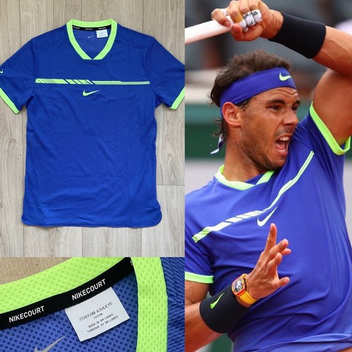 Match worn shirt - worn, nadal
