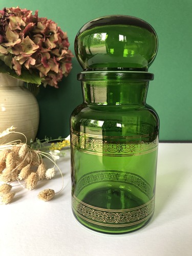 Pot bocal verre vintage - bocal,