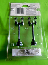 LEMAX 2 Lampadaires avec adaptateur accessoire illuminé blister