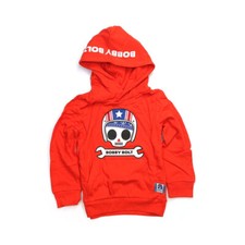 Sweat-Shirt Avec Capuchon Bobby bolt USA Orange Taille Enfant 110/116