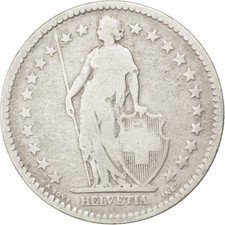 Monnaie, Suisse, 2 Francs