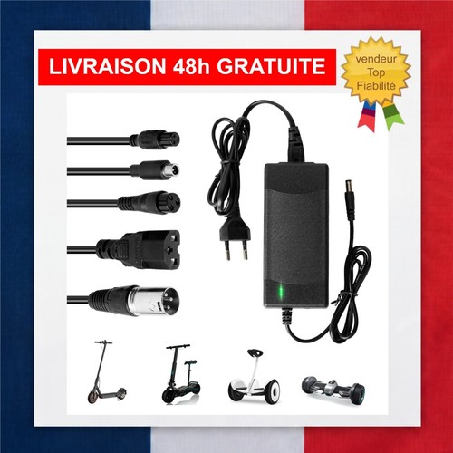 Chargeur 42v trottinette - 42v, 2a