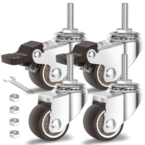 Roulettes pour meubles 25mm - 4,