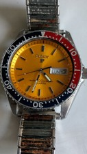 Vintage Pulsar Men's Wrist Watch w Day Rare
