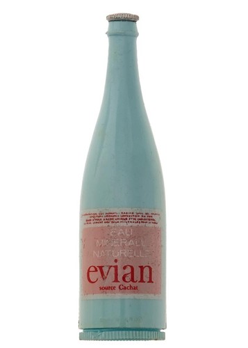 Evian bouteille miniature - evian,
