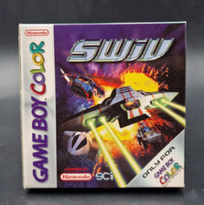 SWIV - Nintendo Gameboy Color - Complet - PAL EUR - Near Mint Excellent Etat