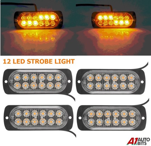 Stroboscope amber - 4x,