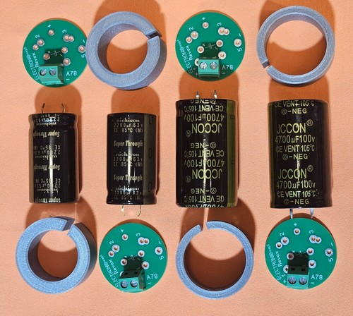 Kit capacitors for - kit, of