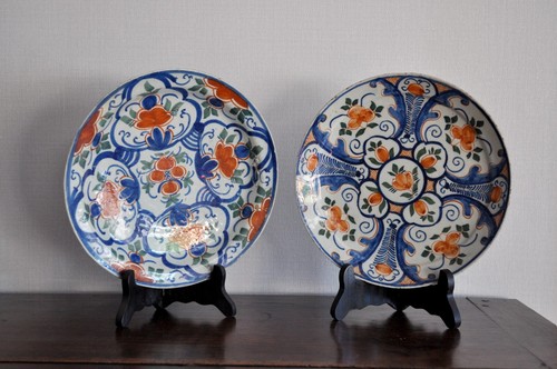 Deux assiettes faience de - assiettes,
