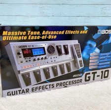 Processeur d'effets guitare BOSS GT 10 avec boîte du Japon