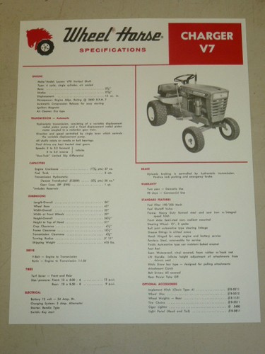 Wheel horse tractor - wheel,
