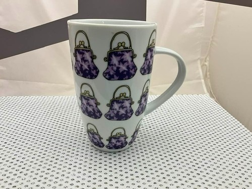 Grand mug blanc motifs - , sac