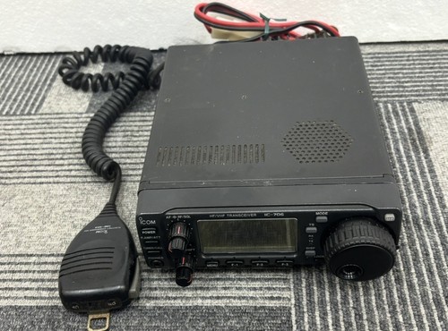 Icom 706 vhf transceiver - icom, hf/vhf