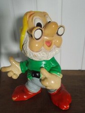 Ancien pouêt PROF Blanche Neige 7 Nains 24 cm WALT DISNEY logo éléphant LEDRA