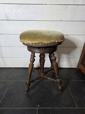 Ancien Tabouret De Piano