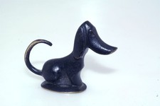 Antique Austrian Bronze Karl Hagenauer Dog Sculpture