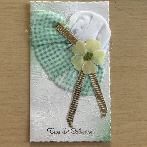 Carte postale chapeau - carte, en