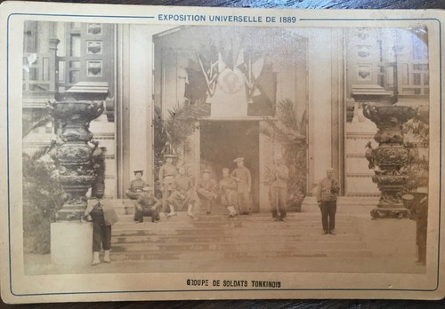 Photo soldats tonkinois expo - photo,