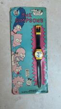 Montre Simpson Vintage 1989 Bartman pieces Rare Pour Collectionneurs Sous Bliste
