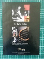 027 Magazine Photo 2000s - TAKAMINE ACOUSTIC GUITAR