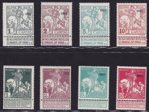 1911 belgique catalogue - belgique, cob
