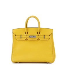 HERMES Birkin Size 25 Epsom Jaune Ambre