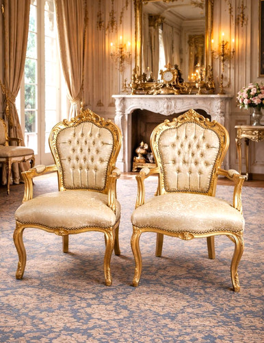 Deux fauteuils style - ou,