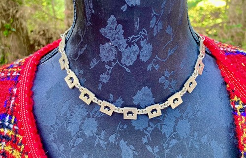 Collier ras cou argenté - collier,
