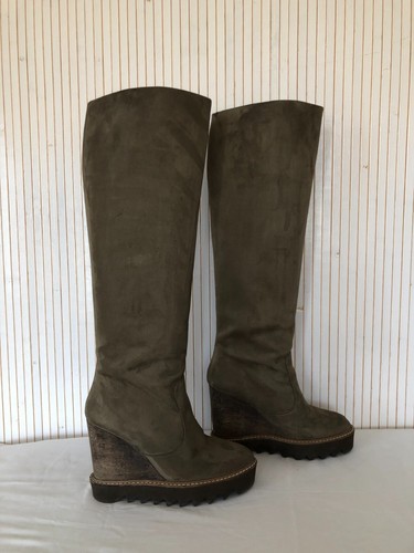 Bottes compensées cuissardes - bottes,