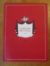 OLD PROGRAMME THEATRE MICHEL L'IDEE D'ELODIE