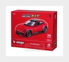 1:24 BURAGO Ferrari Purosangue Suv 2022 36 Pezzi 36 Pcs Red Black BU26058-KIT