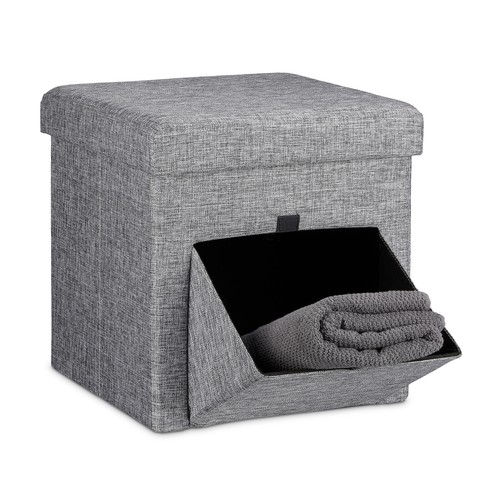 Tabouret rangement pliable - tabouret,