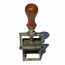 Old date stamp Bakery-Patisserie A.BUFFET Tours 1930s