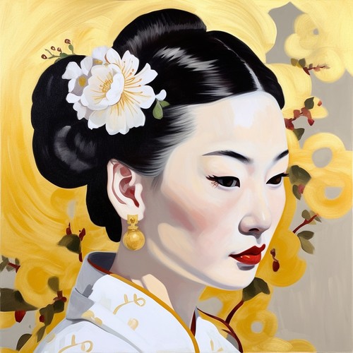 Série geisha 50x50 - série, »