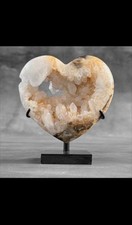 Coeur en Cristal  De Quartz - 520g Indonésie 