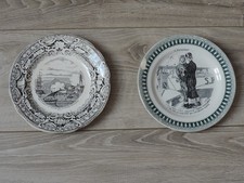 LOT ASSIETTES ANCIENNES X 2