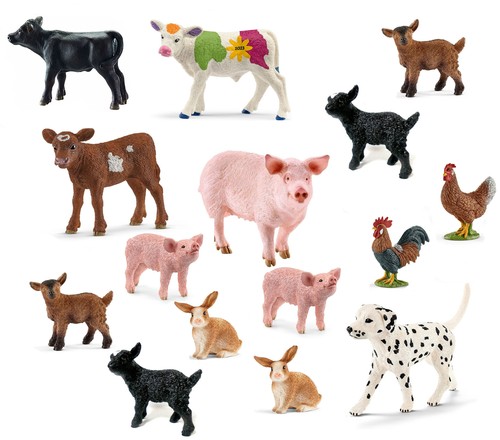 Figurines animaux schleich - figurines,