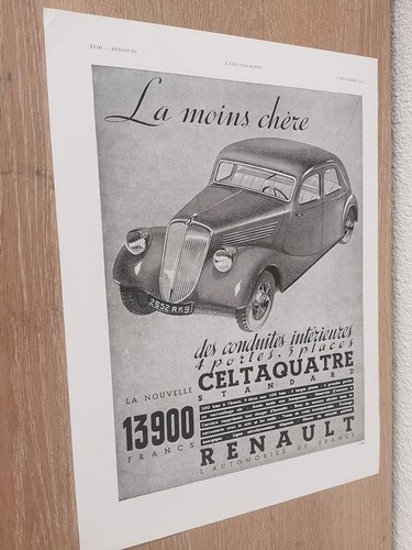 Renault automobile 1935