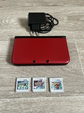 Nintendo 3DS XL Rouge + 3 Jeux