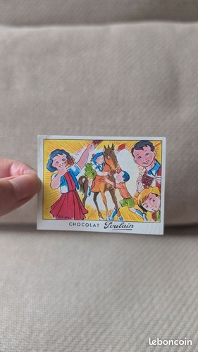 Image chromo chocolat poulain - image,