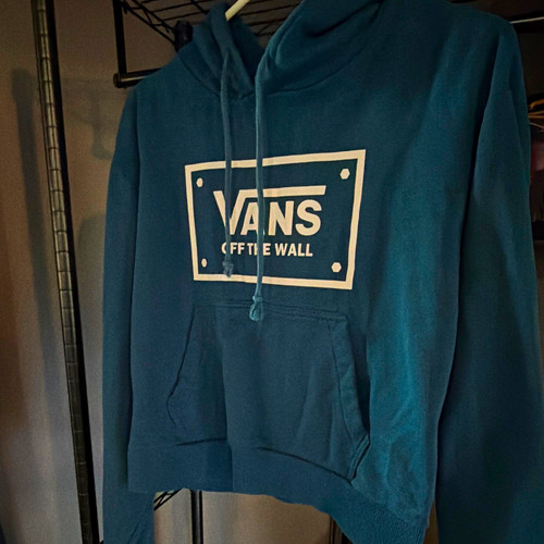 Vans off the wall blue - blue, logo