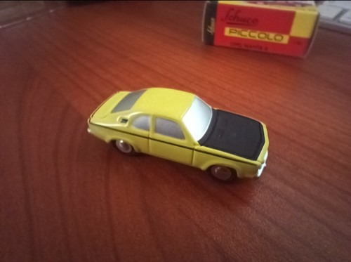 Opel manta jaune - opel, schuco